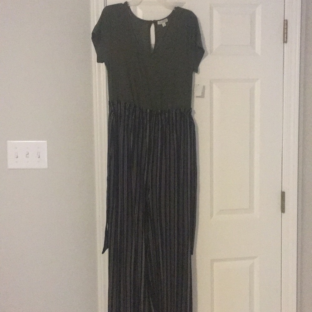 Green and Black Romper- BUY 2 GET 1 FREE!!